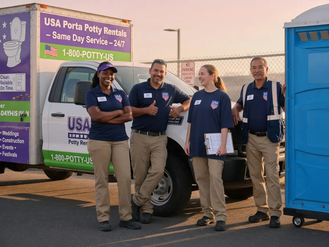 Porta Potty Rental company in Thornville, OH