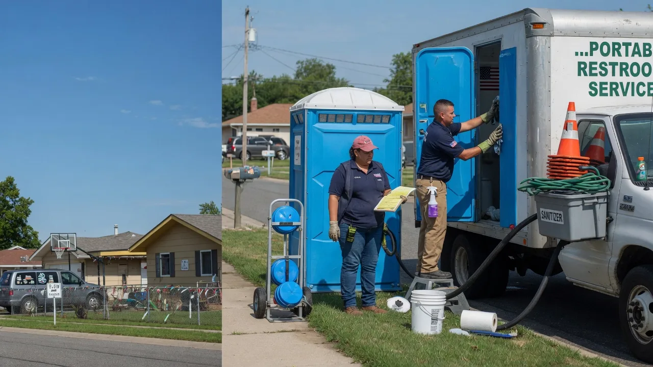 Portable Toilet Rental in Thornville, OH near me